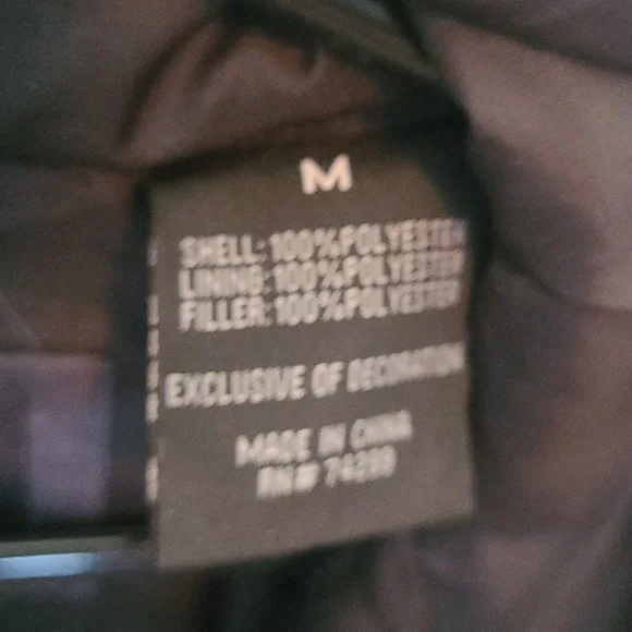 Mens Ben Sherman Quilted Puffer Jacket Size M - Picture 5 of 6